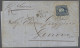 Cover Argentina: 1869, 2 ELs Mit Part Frankings To Italy. 5c. Orange Single Rate And 1 - Autres & Non Classés