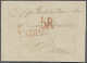 Cover Brazil -  Pre Adhesives  / Stampless Covers: 1825, EL From Rio De Janeiro To Bar - Voorfilatelie