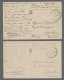 PPC Albania: 1917, KORITZA French Military Post Two Postcards Sent From SANTI QUARAN - Albania