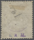 O Belgium: 1878, Leopold II., 5 Francs Gelbbraun Mit Klarem Teilstempel, Rs. Hinte - Used Stamps