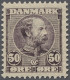 ** Denmark: 1905, Zwei Postfrische Werte, Einmal Christian IX., 50 Öre Lila, Sehr G - Unused Stamps