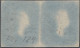 Delcampe - O/Cover Great Britain: 1841ff., Königin Victoria, 1 P. Rotbraun Geschnitten, Sternenkreu - Cartas & Documentos