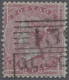 O Great Britain: 1855, Königin Victoria, Ohne Eckbuchstaben, 4 P. Dunkelrotkarmin, - Oblitérés