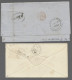 Delcampe - Cover Great Britain: 1859-1875, Partie Aus Zehn Briefen, Dabei Mi.-Nr. 13 Y Auf Brief - Cartas & Documentos