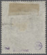 O Great Britain: 1878, Königin Victoria Im Großformat, 10 Sh. Dunkelgrüngrau, Etwa - Gebraucht