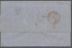 Cover Italian States - Papal State: 1865, Unfrankierter Faltbrief Mit Zweikreisstempel - Papal States