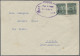 Cover Italy: 1945, Feldpostbrief, Frankiert Mit Zerstörte Denkmäler, Zweimal 25 Cmi. N - 1946-60: Poststempel