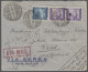 Cover Italy - Post Marks: 1939, "MOTONAVE SATURNIA", Imperium, Flugpostmarken Dante, 1 - Marcophilia