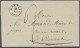 Cover Luxembourg -  Pre Adhesives  / Stampless Covers: 1839, "BARVAUX / 26 II", Finger - ...-1852 Vorphilatelie