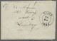 Cover Luxembourg -  Pre Adhesives  / Stampless Covers: 1844-1851, WILTZ, Drei Briefe, - ...-1852 Voorfilatelie