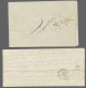 Cover Luxembourg -  Pre Adhesives  / Stampless Covers: 1844-1851, WILTZ, Drei Briefe, - ...-1852 Préphilatélie