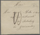 Cover Luxembourg -  Pre Adhesives  / Stampless Covers: 1845/1849, REMICH, Zwei Briefe, - ...-1852 Voorfilatelie