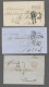 Cover Russia -  Pre Adhesives  / Stampless Covers: 1853-1871, 7 ELs From Odessa Or St. - ...-1857 Prephilately