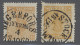 O Sweden: 1858, 24 Oere, 10 Choice Copies Fine Used, Showing A Good Variety Of Dif - Usados