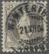 O Schweiz: 1901-03, Sitzende Helvetia 40c Grau Gezähnt 11 1/2:12 Mit Starker Waage - Gebruikt