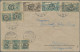 Cover Hungary: 1920, War Relief, 20f.-2kr., Complete Set Of Four In Combination With P - Debreczin