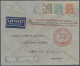 Air Mail Zeppelin Mail - Europe: 1935, Zubringerpostbrief Zur 7. Südamerikafahrt, Dänisch - Andere-Europa