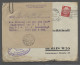 Cover Desaster Mail: POSTWAGENBRAND; 1934, Partie Von 3 Teils Stärker Angebrannten 3. - Andere & Zonder Classificatie