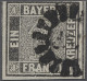 O Bayern - Marken Und Briefe: 1849, Freimarke 1 Kreuzer Grauschwarz Von Der Platte - Andere & Zonder Classificatie