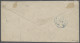 Brf. Braunschweig - Marken Und Briefe: 1853, Freimarke 2 Sgr. Schwarz Auf Blau Voll- - Brunswick