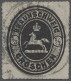 O Braunschweig - Marken Und Briefe: 1865, Freimarke 1/3 Gr. Schwarz Mit Vollständi - Braunschweig