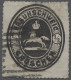 O Braunschweig - Marken Und Briefe: 1865, Freimarke 1/3 Gr. Schwarz Entwertet Mit - Braunschweig