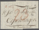 Brf. Hamburg - Kaiserliches Reichspostamt: 1806, "HB" Auf Brief Von Bordeaux (Départe - Hamburg
