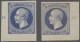 * Hannover - Marken Und Briefe: 1859, "Georg V." 2 Gr. Blau Voll- Bis Breitrandig - Hanovre