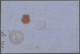 Brf. Preußen - Transitstempel: 1866, Napoleon Empire Gezähnt, 80 C. Rosa, EF (links E - Other & Unclassified