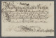 Brf. Thurn & Taxis - Vorphilatelie: RUDOLSTADT; 1790 (ca.), Guterhaltener Schnörkelbr - Prephilately
