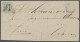 Brf. Thurn & Taxis - Marken Und Briefe: 1859, Freimarke 1/2 Sgr. Grün Zweiseitig Voll - Andere & Zonder Classificatie