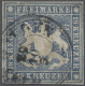 O Württemberg - Marken Und Briefe: 1857, Freimarke 18 Kreuzer Hellblau, Auf Papier - Other & Unclassified
