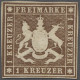 * Württemberg - Marken Und Briefe: 1865, Freimarke 1 Kreuzer Hell- Bis Dunkelbraun - Other & Unclassified