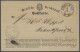 Brf. Deutsches Reich - Brustschild: 1872, 1/2 Gr Kleines Schild Auf Zwei Postkarten, - Lettres & Documents