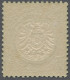 ** Deutsches Reich - Brustschild: 1872, Großer Brustschild, 1 Kreuzer Dunkelgrausma - Neufs