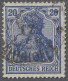 O Deutsches Reich - Germania: 1915ff., Germania Kriegsdruck, Vier Werte Jeweils Mi - Gebraucht