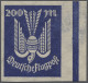 ** Deutsches Reich - Inflation: 1923, Holztaube 200 Mark Schwärzlichviolett Ungezäh - Unused Stamps