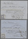 Brf. Deutsche Post In Der Türkei - Vorläufer: 1879-1880, Drei Briefe, Jeweils Mit PFE - Turquie (bureaux)