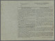 GA Deutsch-Neuguinea - Vorläufer: 1888, Paketkarte Der Neuguinea-Compagnie Ungebrau - Deutsch-Neuguinea