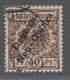 O Deutsch-Neuguinea: 1897ff., Krone/Adler, Der Komplette Satz Mit Aufdruck "Deutsc - Nouvelle-Guinée