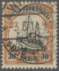 O Deutsch-Südwestafrika: 1906-1912, Kaiseryacht Mit Wz. 1, Alle Noch In DSWA Posta - Deutsch-Südwestafrika