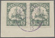 Briefstück Deutsche Kolonien - Kamerun - Stempel: 1913, EKODODO (violett), Sauberer Vollstä - Camerún