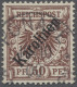 O Deutsche Kolonien - Karolinen: 1899, Krone / Adler, 50 Pf. Lebhaftrötlichbraun M - Islas Carolinas