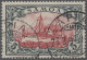 O Deutsche Kolonien - Samoa: 1901, Kaiseryacht Ohne Wz., Der Höchstwert 5 M. Grüns - Samoa