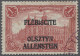 O Deutsche Abstimmungsgebiete: Allenstein: 1920, 1 Mark Reichspostamt Mit Dreizeil - Other & Unclassified