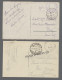 Delcampe - Brf. Deutsche Abstimmungsgebiete: Saargebiet - Feldpost: 1919-1923, FRANZÖSISCHE FELD - Lettres & Documents