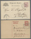 Brf./GA Deutsche Abstimmungsgebiete: Saargebiet - Besonderheiten: 1869-1920, BAYERN-VORL - Covers & Documents