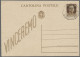 GA Dt. Besetzung II WK - Zara - Ganzsachen: 1943, Italienische 30 Cent.-Postkarte M - Bezetting 1938-45