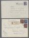 Delcampe - Cover/GA World Wide: 1890-1955 (ca.), BELEGE, Rund 220 Belege Und 90 Ganzsachen In Drei A - Collections (sans Albums)