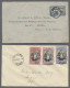 Delcampe - Cover/PPC/GA World Wide: 1860-1961, Partie Von 54 Belegen Ab Der Klassik Mit U.a. Finnland, G - Collections (sans Albums)